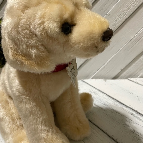 FAO Schwarz stuffed plush puppy dog - Picture 2 of 10